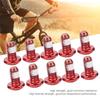 24pcs     Disc Brake Screws T25 Colorful  S M5x10mmCelsius0.4in Steel Wear Resistance