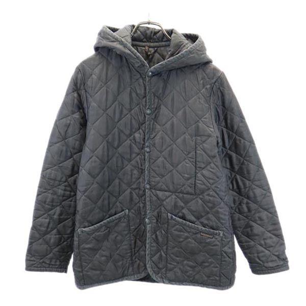 LAVENHAM Made In the UK Quilted Jacket 36 Khaki Cotton Filling Men's Used