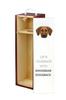 Rhodesian Ridgeback, African Lion Dog - Geometric Box with Photo and Inscription for Wine by Art-Dog Brand