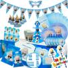 Boss Baby Themed Party Supplies Delightful Tableware Plates Cups And Banner