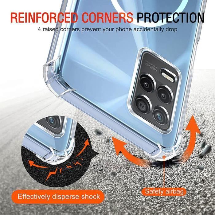 Protective Case - Realme - 8 - Shockproof - Soft Silicone - Transparent