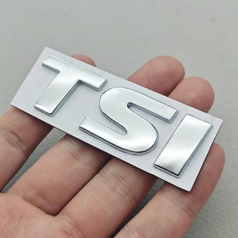 3D Metal Car Styling TSI BLUE MOTION Logo Sticker Rear Trunk Badge Front Grille Emblem For VW Golf MK4 MK5 MK6 MK7 Polo Passat
