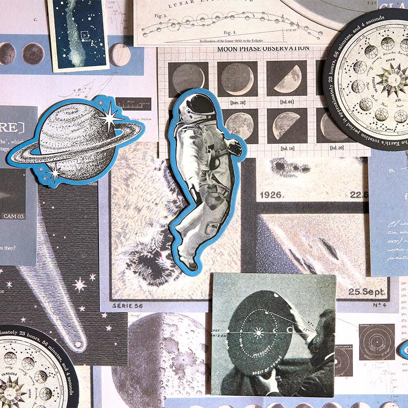 30pcs Retro Scrapbook Background Material Pack DIY Junk Journal Handmade Collage Decoration Aesthetics Stationery Craft Paper