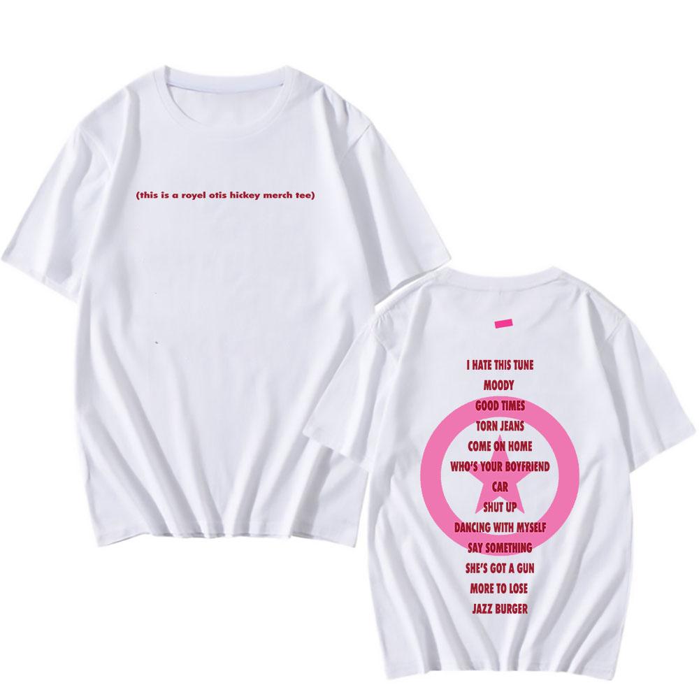 

This Is A Royel Otis Hickey Merch Tee Royel Otis Print T-shirt Fashion Cotton Men/Women Tshirts Graphic Print Tops XS