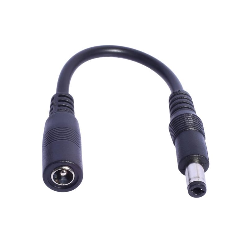 

5.5x2.1mm Female Converter Cord DC5521 to Multiple Different Plug for Various Electronic Equipments 15cm Long Cable