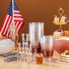 80 Pcs 16 oz Football Plastic Cups and 2 oz Shot Glasses Measuring Cup Bulk Disposable Cups Football Party Supplies Cocktail Cups Decorations for