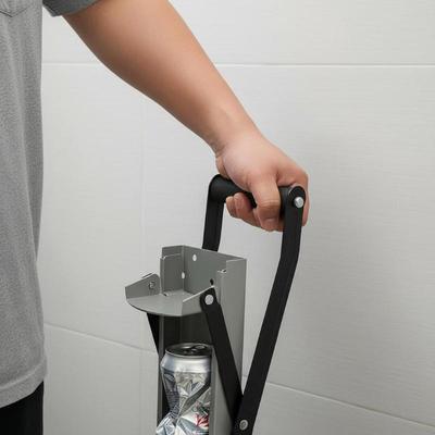 1 Set Metal 12/16oz Can Crusher Heavy Duty Can Smasher Can Press Bottle Crusher For Recycl Seltzer Soda Beer Cans Bottle Crusher