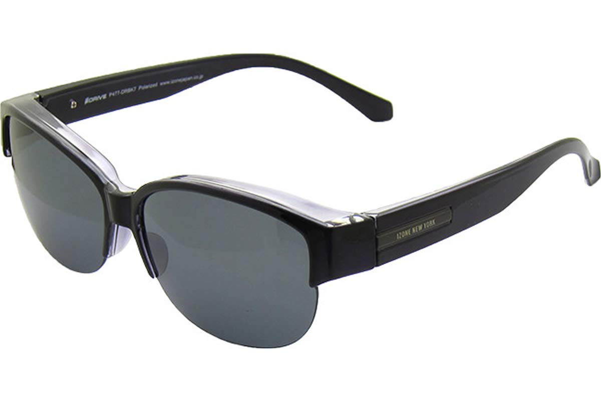 

Солнцезащитные очки iZONE с поляризацией для ношения поверх очков IDRIVE для вождения, гольфа, рыбалки [iZONE] P477-DRBK7 (Черный-Темно-фиолетовый)