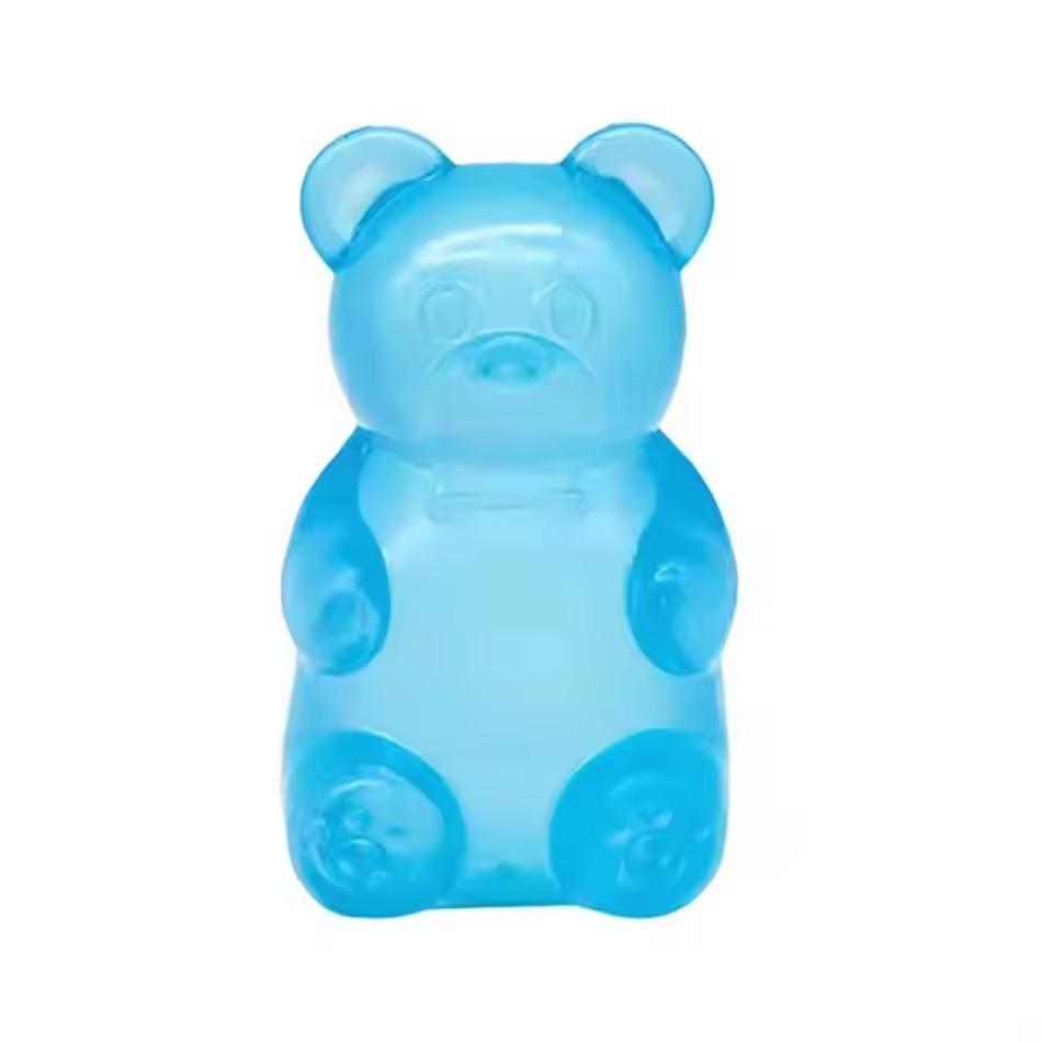 Cute Bear Maltose Squeeze Toy Dough Colorful Sensory Toy Creative DIY Assembly New Item Desk Decoration Stress Relief Doll