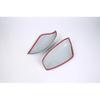 Side Mirror Cover Trim for 2017- Mazda CX-5 CX5 Carbon Fiber Rearview ABS 2P