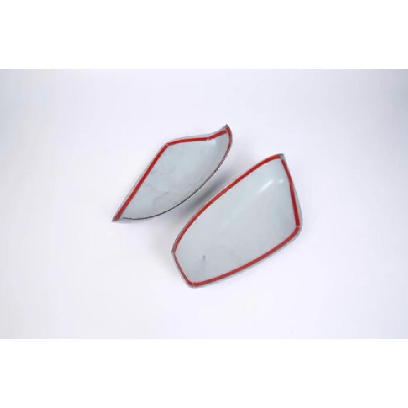 Side Mirror Cover Trim for 2017- Mazda CX-5 CX5 Carbon Fiber Rearview ABS 2P