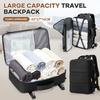 Large Capacity Travel Backpack Underseat Cabin Bags Carry-On Airplane Backpack, Work Bussiness Laptop Backpack Casual School Bag