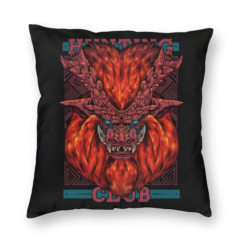 Felyne Palico Ramen Monster Hunter Pillowcase Double-Sided Printing Cushion Cover Decoration Pillow Case Cover Home