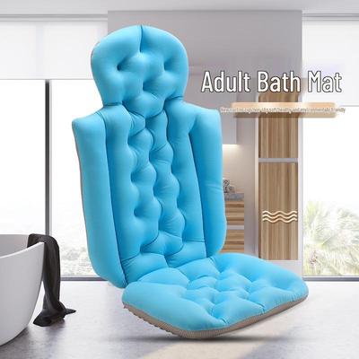 Juego de Respaldo y Almohada para Bañera de Adultos - Alfombrilla de Baño Cómoda