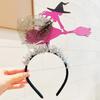 Pumpkin Halloween Party Hair Hoop Witch Ghost Festival Headpiece  Carnival Events