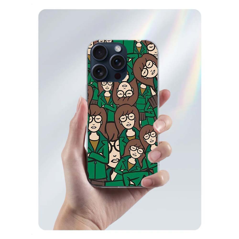 Cute Cartoon DariaS Capa Phone Case For Iphone 17 Air 16 Pro Max 15 12 Pro 14 Plus 17E 16E 11 13 Mini Cover Cases Fundas Cell Cl