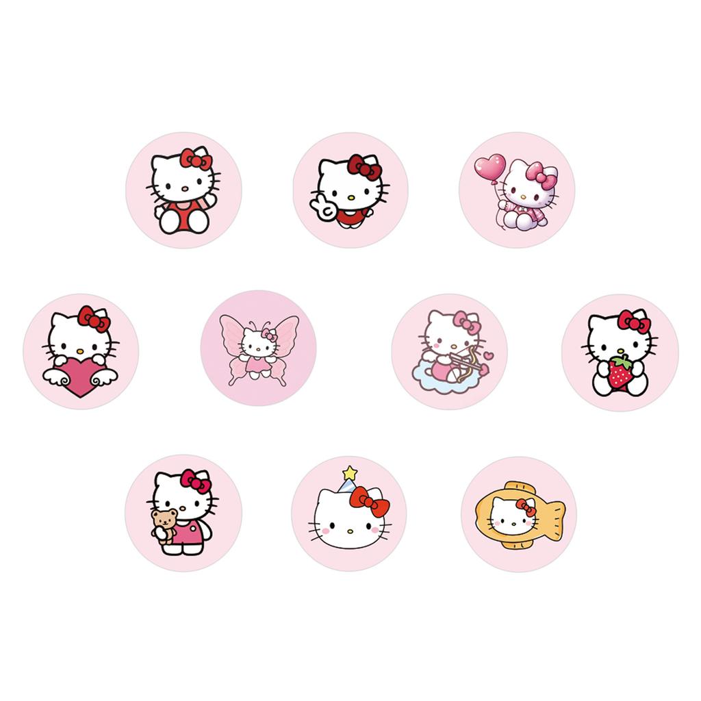 500Pcs/Roll Cute  Sanrio Sealing Stickers Kawaii Cartoon Roll Decal Diy Luggage Phone Guitar Cup Scrapbook Kid Toys