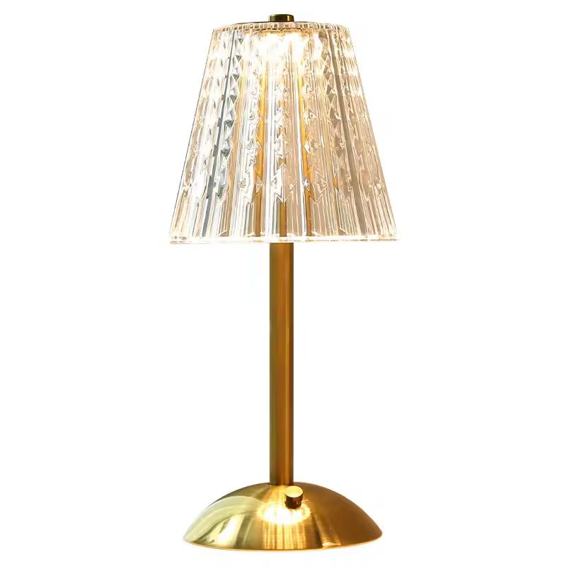 Modern Design Remote Control Led Table Desk Crystal Lamp Home Decor Beautiful Crystal Mushroom Table Lamp 4&EU золотой