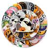 50 Halloween Graffiti Stickers: Personalized DIY Waterproof Cartoon Stickers for Kids - Perfect for Water Bottles & Suitcases