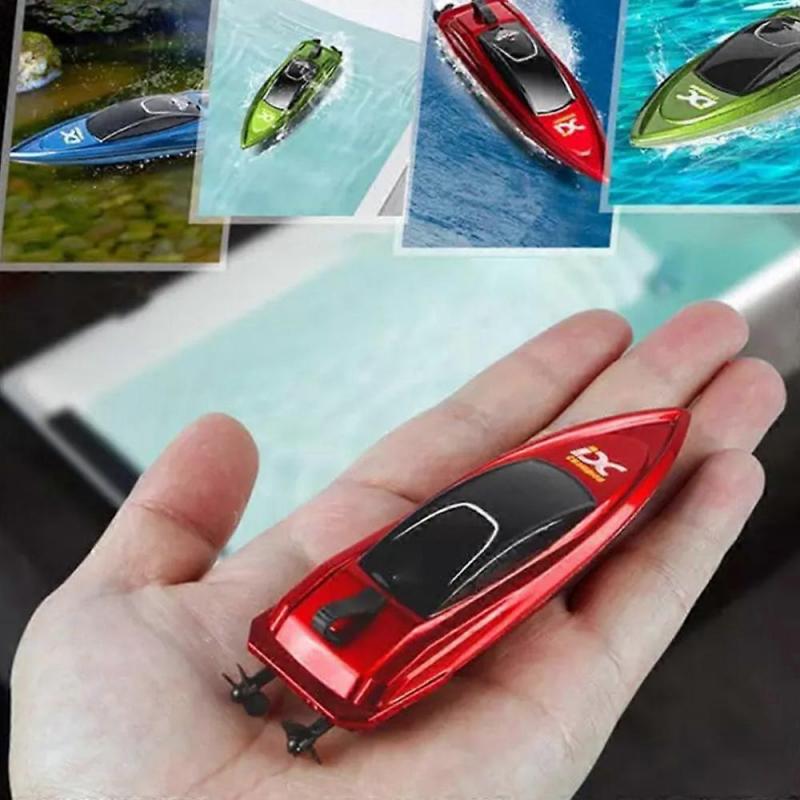 Mini RC Boats High-Speed Racing Boat with Dual Motors and 2.4G Remote Control Ship