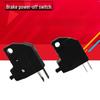 Motorcycle Electric Brake Cut-off Switch for Front/Rear Disc Brakes, Universal Left/Right Upper Pump Accessory.