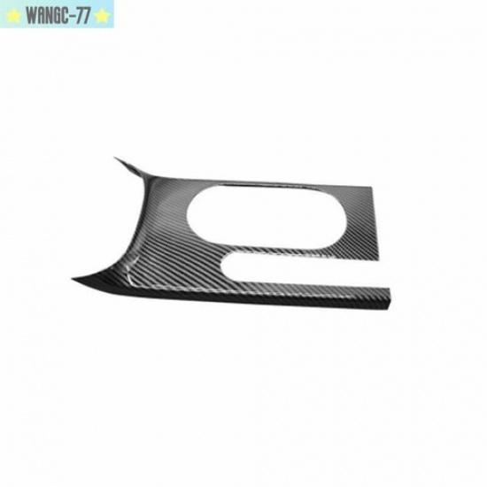 Carbon Fiber Central Console Water Cup Trim For Volkswagen Jetta MK6 2012-2014