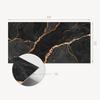 Aesthetic Vinyl Wall Tiles With Print Elegant Marble With Veins 6X60X30 Cm
