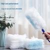 Plumeau Électrostatique Anti-poussière Jetable avec Tête Remplaçable