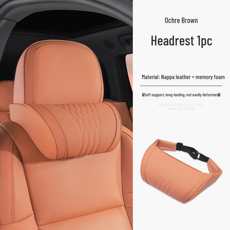 Xpeng P7/P5 Headrest Neck Pillow & Lumbar Support Cushion for Comfort in Car Interior