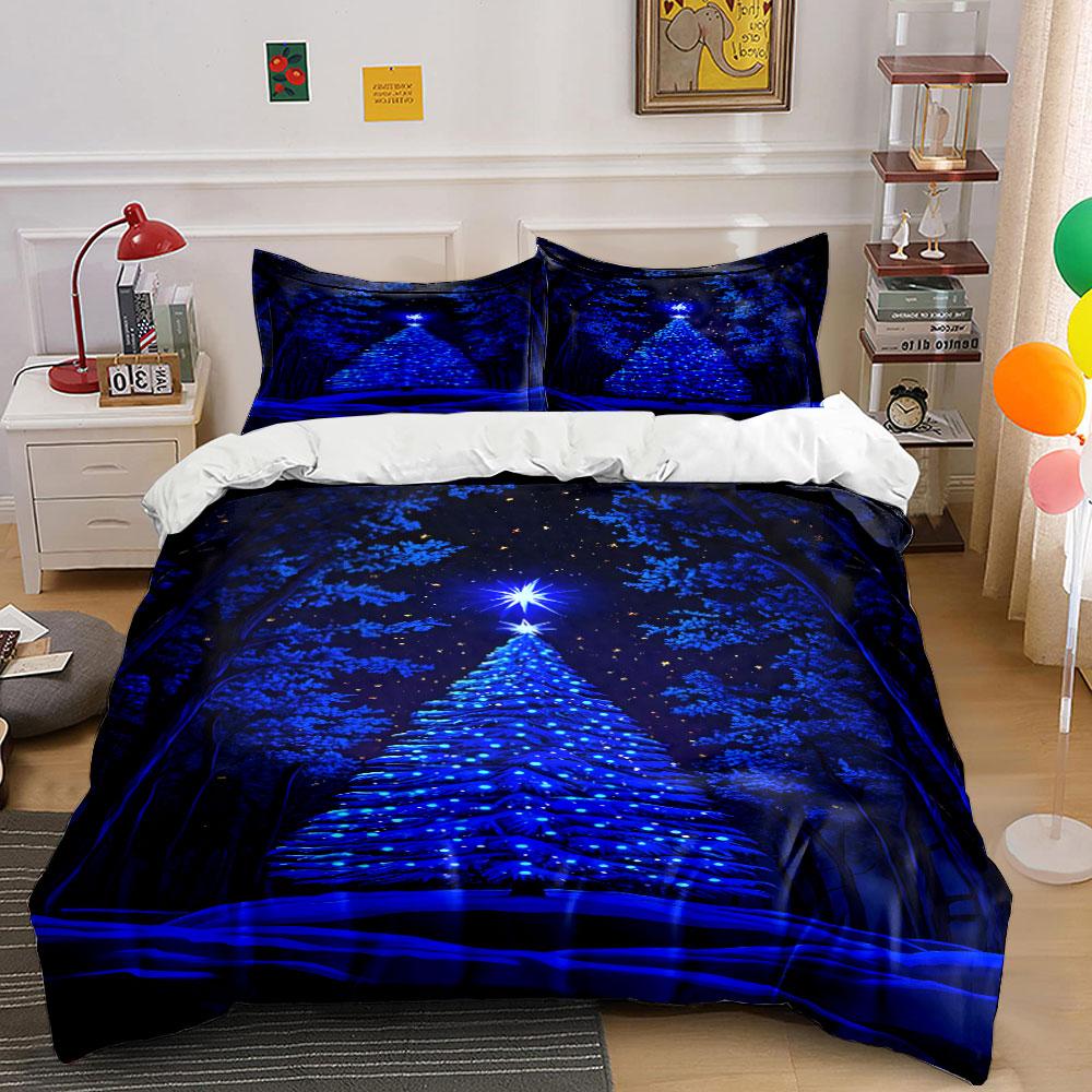 Radiant midnight forest glow Bedding sets Duvet cover sets Duvet covers Pillowcases(1*Duvet Cover 2*Pillowcases without duvet insert)