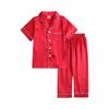 Set de pijama din mătase pentru copii, de la toddler la copii mari