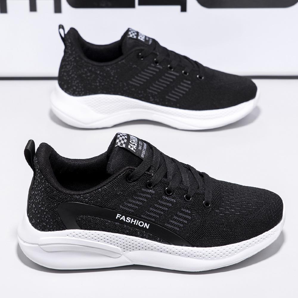 

2025 мужская обувь осень новые спортивные и развлекательные кроссовки из дышащей сетки легкие модные универсальные кроссовки с плоским дном 39