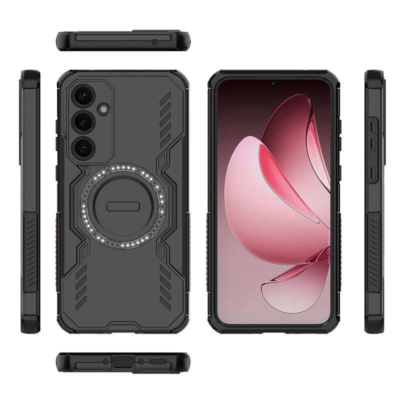 For Samsung Galaxy A35 Case For Samsung A35 Shockproof Anti-knock Magnetic Adsorption Wireless Charge Cover For Samsung A35 Case