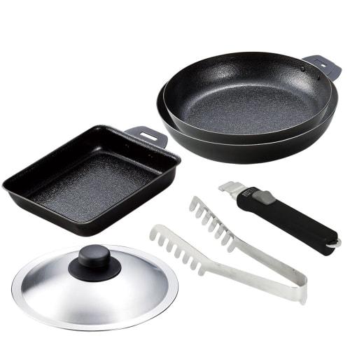 Wahei Freiz Grill Pan, Fish Grill, Oven, Gas, IH, Grill DE Utility Set, Gravy Cook, Runt, Fish Grill, Oven, Gas, IH, 20cm Frying Pan, 24cm Frying Pan,