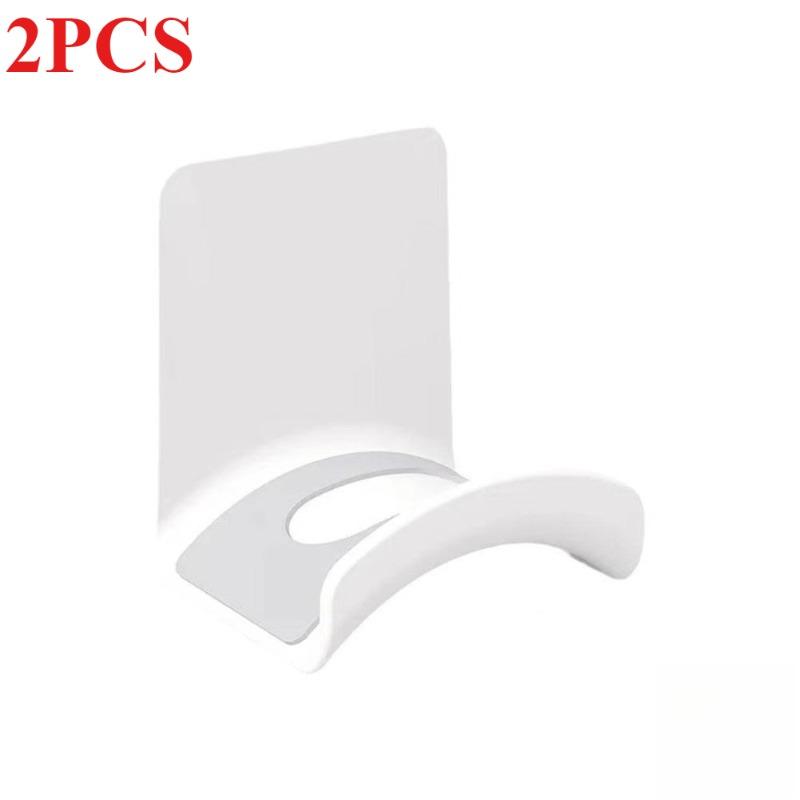 Universal Headphone Stand Adhensive Plastic Wall Mount Hanger Under Desk Headset Rack Holder Support for Gaming Earphone Bracket