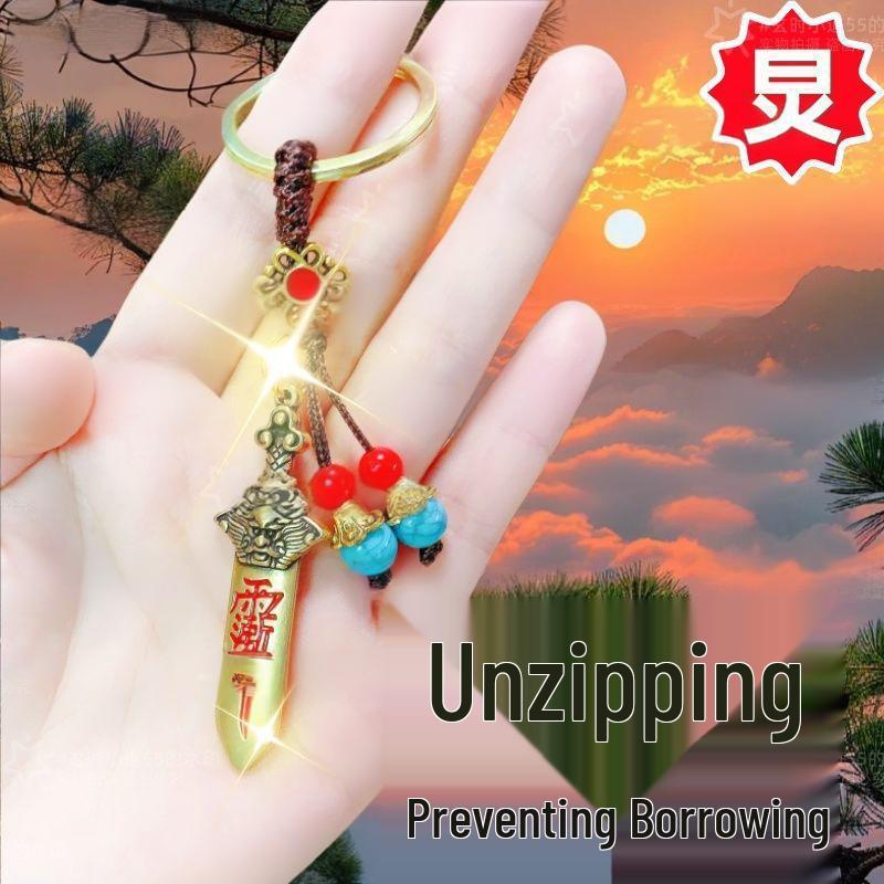 Taboo Handmade Anti-Loss Good Luck Buckle: Wealth Keeper & Luck Preserver Gift