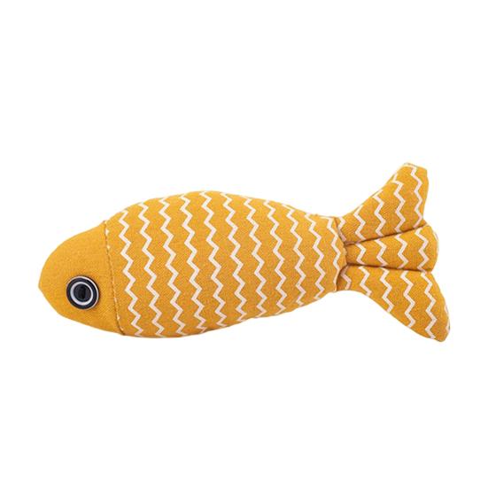 Cat Toys Fish Shape Catnip Toy Chew Resistant Relieves Boredom And Anxiety Cat Toy Soft Texture Interactive Toy for Pet Oral Care