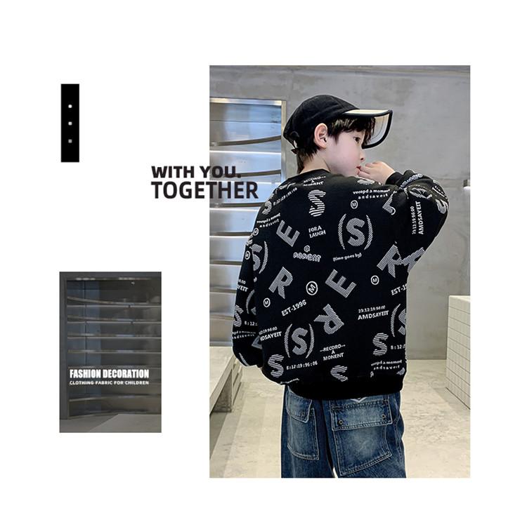 Children's Hoodie Spring and Autumn 2026 New Top for Middle-aged and Large Children