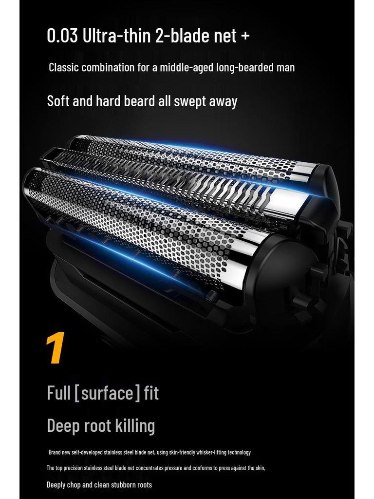 Portable Dual-Use Electric Shaver: Waterproof, Full-Body, Wet/Dry, Magnetic Travel Razor