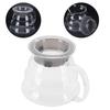 Glass Coffee Server Professional Glass Coffee Carafe Coffee Pot for Bar Kitchen Counter300ml