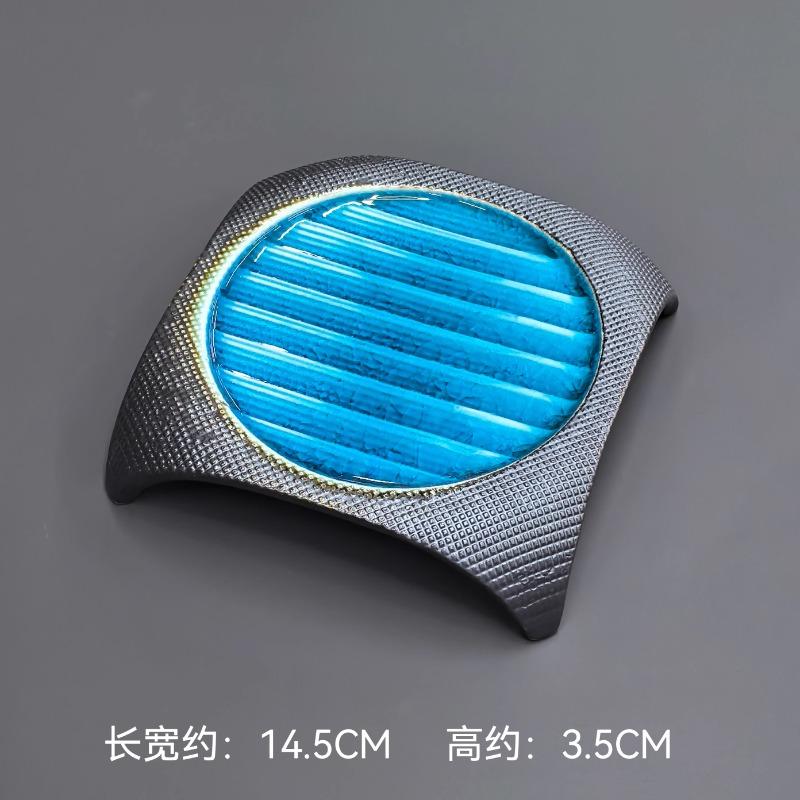

Square Ceramic Tableware Sushi Plate Sashimi Plate Dining Plates Snack Tray Fruit Dish Salad Bowl Dessert Plates Pasta Dish синий