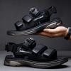 Sandals men's 2024 summer new trendy versatile casual outdoor driving soft-soled non-slip beach shoes