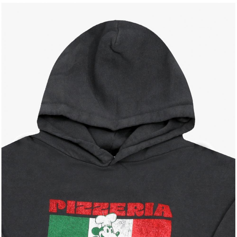 Wilddonkey Unisex Hoodie Dyed Old Black Fc Vesuvio