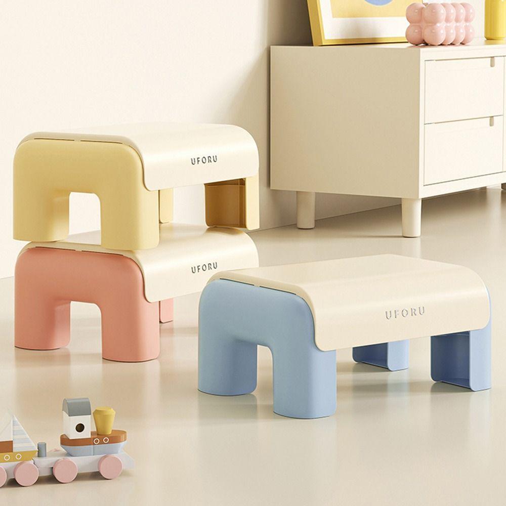 Vodotěsná toaletní podnožka Ergonomická dětská malá stolička Koupelnové doplňky