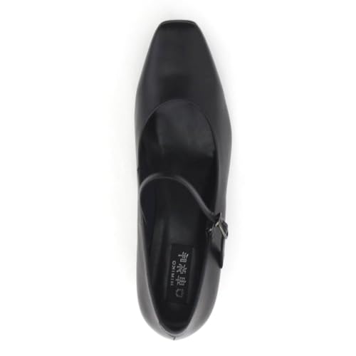 Himiko 3.5cm Heel Strap Black Pumps / 600005 Black 250