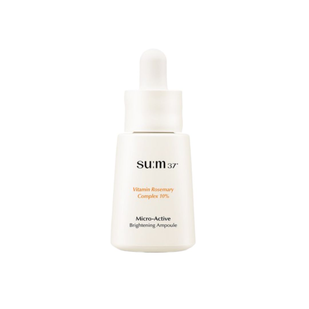 SU:M37 Micro-Active Brightening Ampoule Vitamin Rosemary Complex 10% Radiance Serum 15ml