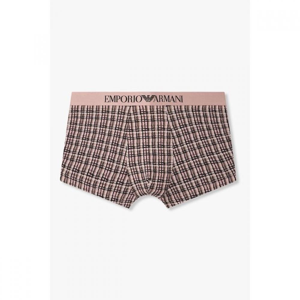 Emporio Armani Men S Allover Pattern Print drawerS 0816112028 L(105)