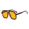 Arrow rice nails double beam large frame pilot sunglasses new fashion sunglasses big face European and American sun