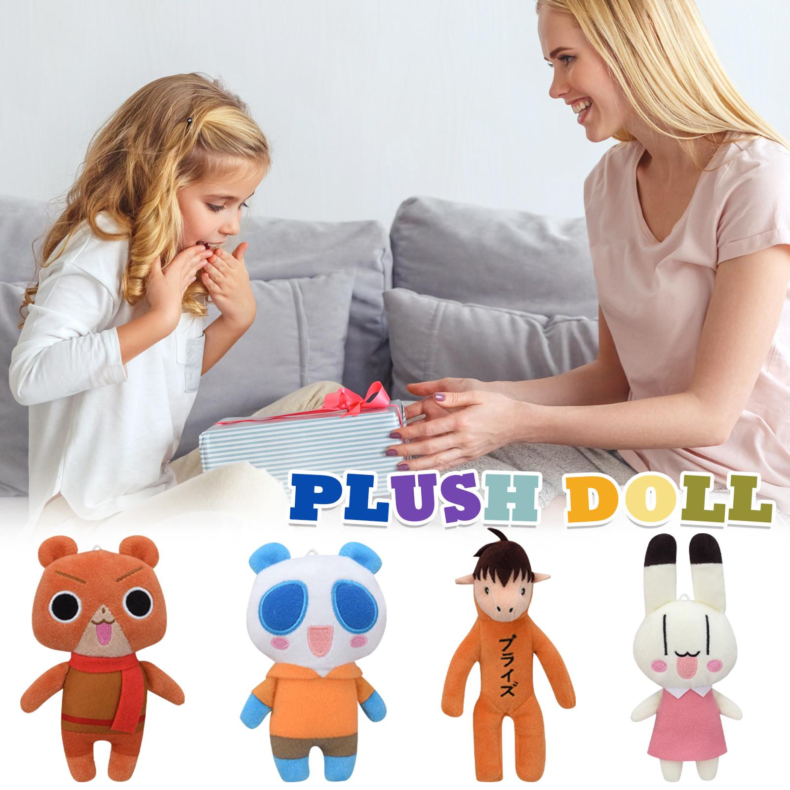 

Плюшевая кукла, Игрушка в подарок, Мультфильм, Детская тряпичная кукла, Детская подарочная подушка(Нет стандарта) One Size