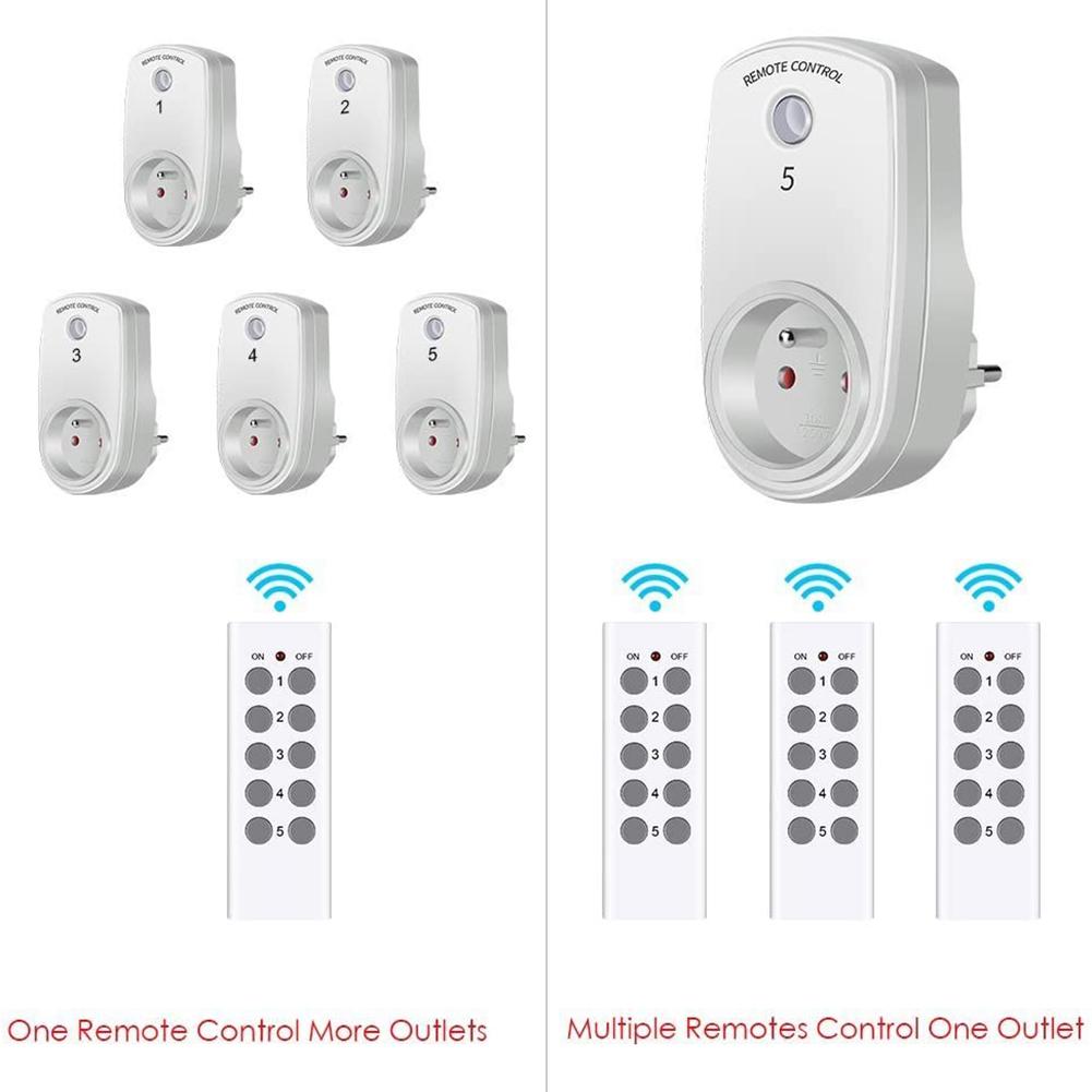 FBA Monopolys ES9939F Smart Remote Socket 2 Drag 5 White Regulations (General European Standard)